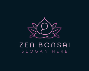 Zen Wellness Yoga logo design