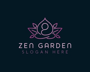 Zen Wellness Yoga logo design