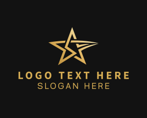 Star - Curve Star Business logo design