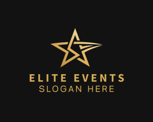 Events - Curve Star Business logo design