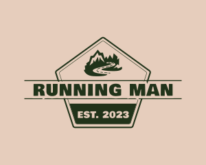 Scenery - Mountain Trek Signage logo design