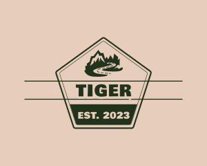 Hills - Mountain Trek Signage logo design