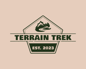 Mountain Trek Signage logo design