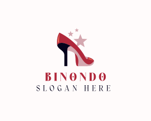 Shoemaking - High Heels Stilettos logo design