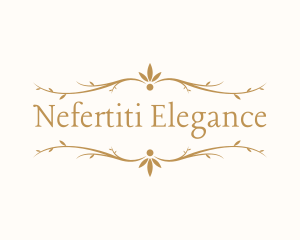 Elegant Floral Decoration logo design