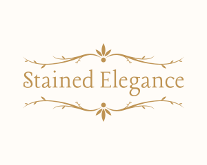 Elegant Floral Decoration logo design