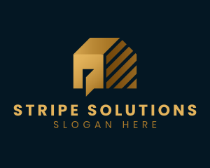 House Residential Real Estate logo design