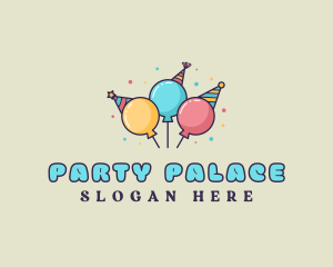 Birthday - Birthday Party Hat logo design