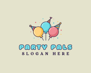 Birthday - Birthday Party Hat logo design