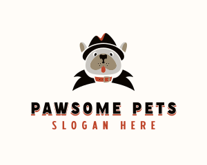Bulldog Pet Grooming logo design
