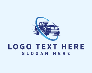 Pickup Truck Automobile Logo