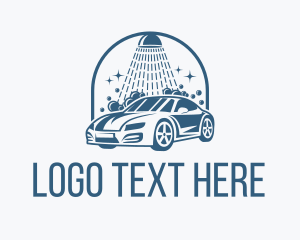 Clean - Auto Carwash Cleaning logo design