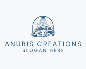 Auto Carwash Cleaning  logo design