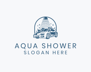 Shower - Auto Carwash Cleaning logo design