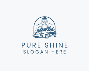Clean - Auto Carwash Cleaning logo design
