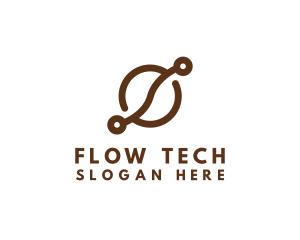 Tech Coffee Bean logo design