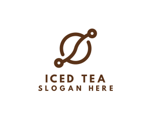 Tech Coffee Bean logo design