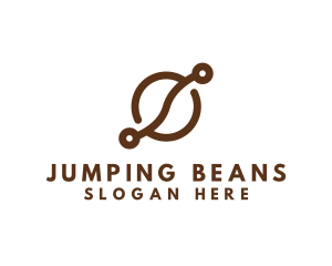 Tech Coffee Bean logo design