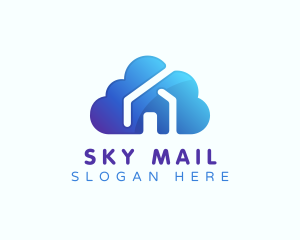 Cloud Home Sky logo design