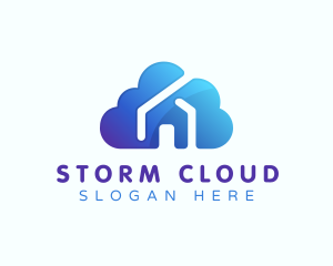 Cloud Home Sky logo design