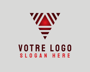 Generic Cyber Letter V logo design