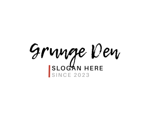 Grunge - Urban Grunge Apparel logo design