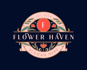 Botanical Flower Beauty logo design