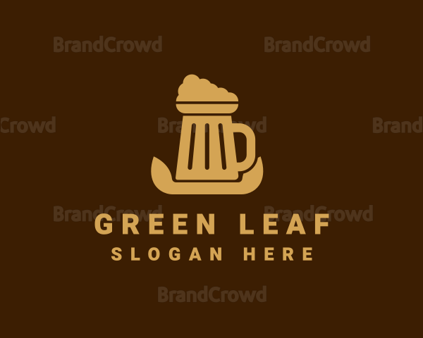 Beer Foam Mug Logo