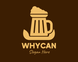 Beer Foam Mug  Logo