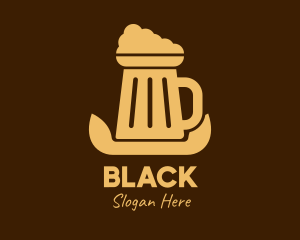 Cerveza - Beer Foam Mug logo design