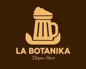Brewer - Beer Foam Mug logo design