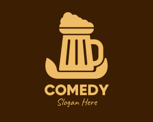 Beer Company - Beer Foam Mug logo design