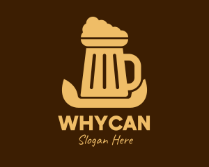 Beer Company - Beer Foam Mug logo design