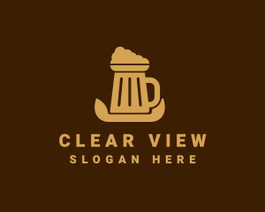 Beer Foam Mug  Logo