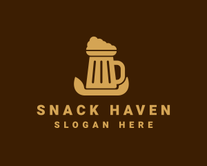 Beer Foam Mug  logo design