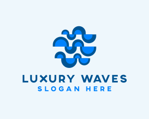 Digital Wave Cyberspace logo design