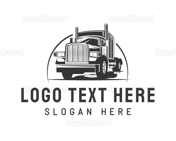 Trucking Delivery Cargo Logo