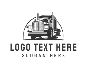 Truck - Trucking Delivery Cargo logo design