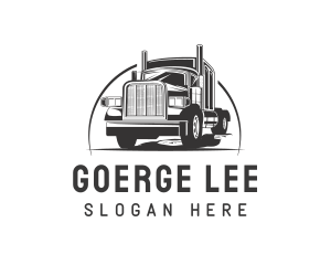 Trucking Delivery Cargo Logo