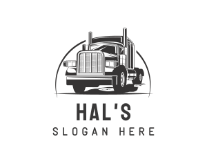 Trucking Delivery Cargo Logo