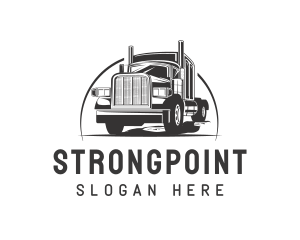 Trucking Delivery Cargo Logo