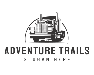 Trucking Delivery Cargo logo design