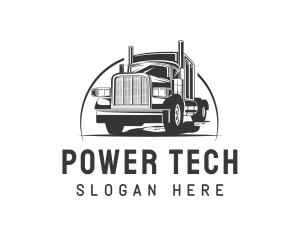 Truckload - Trucking Delivery Cargo logo design