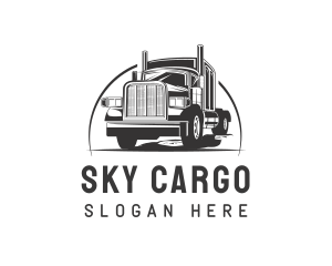 Trucking Delivery Cargo logo design