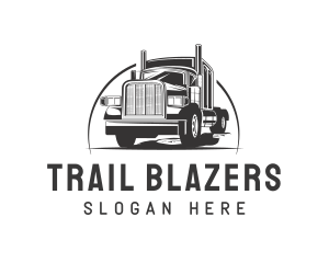 Trucking Delivery Cargo logo design