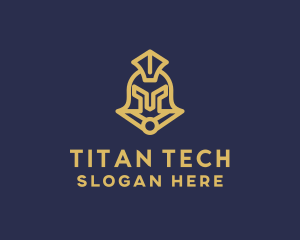 Titan - Titan Gladiator Helmet logo design