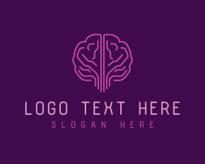 Developer - AI Brain Technology logo design