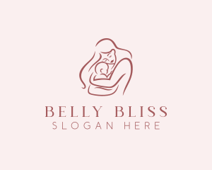 Maternity - Mom Baby Maternity logo design