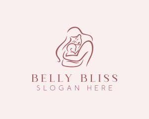 Mom Baby Maternity logo design