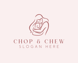 Childcare - Mom Baby Maternity logo design